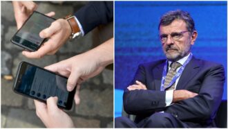 Copertina di Una telefonata dall’ad di Intesa: “Via ai bonifici per 95 milioni”. Ma era tutto finto: la storia della truffa a Fideuram. Indagato informatico israeliano