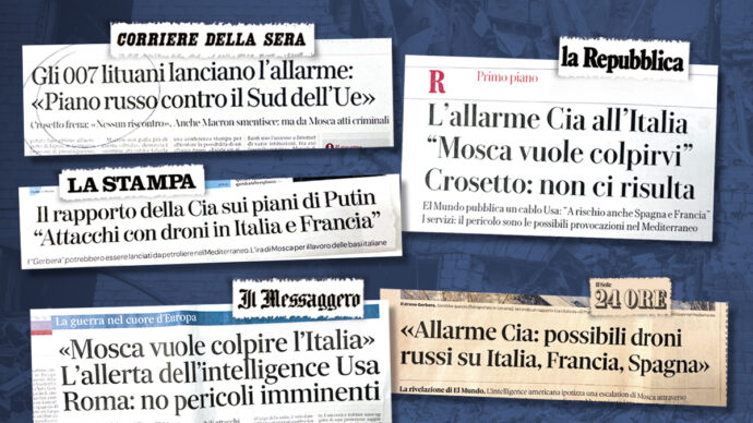 I giornaloni pompano il falso attacco dei russi. Muti i fact-checker Ue