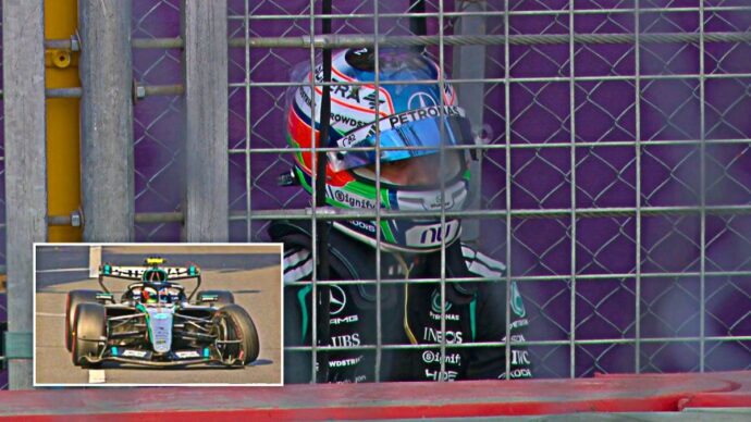 F1, disastro Antonelli a Baku: va a muro in Q1, qualifiche già finite. Il team lo richiama ai box, lui insiste: “Perché non possiamo sistemarla?”