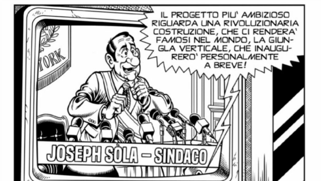 Giungla verticale: “Joseph Sòla”  visto da Alan Ford