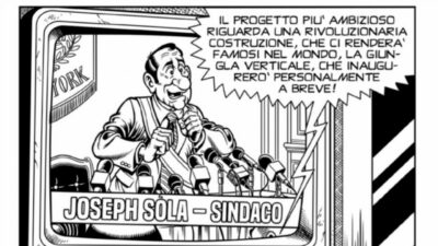 Copertina di Giungla verticale: “Joseph Sòla”  visto da Alan Ford