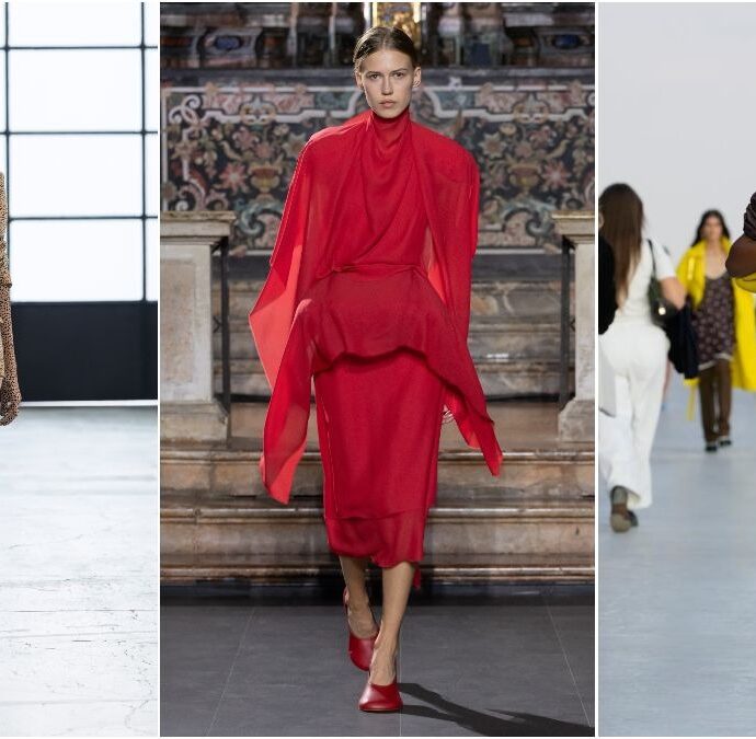 Moschino sfila in un parcheggio con 450 persone comuni, Scervino reinventa la pelle e Tod’s risponde all’AI: cosa abbiamo visto alla Milano Fashion Week