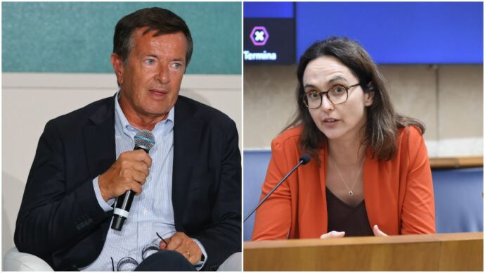 “L’invio di armi a Kiev non è trattabile, il Pd non subisca chi ha la metà dei suoi voti”: i riformisti dem riuniti sparano su Conte (e sull’alleanza)