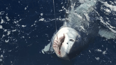 Copertina di “Sembrava un film, non il mare di Livorno”: lo squalo mako “più pazzo” del Mediterraneo spunta a un miglio dalla costa. Il pescatore combatte 50 minuti con “una macchina da guerra”