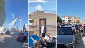 Copertina di Il funerale vietato dal questore diventa uno show: a Stornara, in Puglia, la sfida allo Stato corre anche sui social