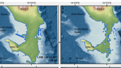 Copertina di “Tra la Sicilia e Malta si andava a piedi, c’era una striscia di terra che collegava le due isole”: l’incredibile scoperta che svela un arcipelago sommerso nel mar Mediterraneo
