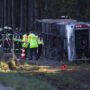 Copertina di Bus partito da Milano per l’Oktoberfest si ribalta in autostrada in Germania: due morti e 26 feriti