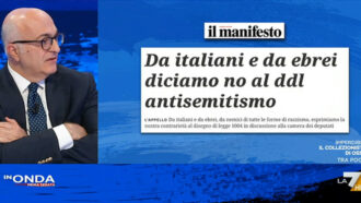 Copertina di Sechi: “Gli ebrei italiani contro il ddl antisemitismo? Utili idioti. A Gaza nessun genocidio”. Scontro con Feltri, Aprile e Telese