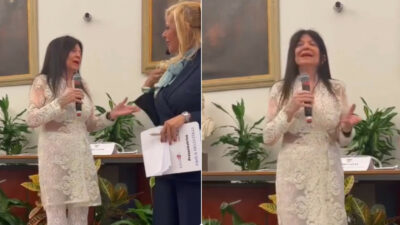 Copertina di Stefania Nobile e Wanna Marchi premiate in Campidoglio con il “Premio Internazionale della Cultura”, scoppia la polemica: “Una cialtronata, complimenti alle istituzioni”