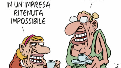 Copertina di La vignetta di Franzaroli