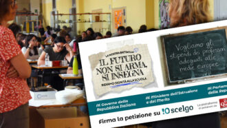Copertina di Un insegnante italiano guadagna fino al 36% in meno degli altri lavoratori laureati: i dati del report Ocse confermano l’urgenza di un intervento – Firma la petizione del Fatto