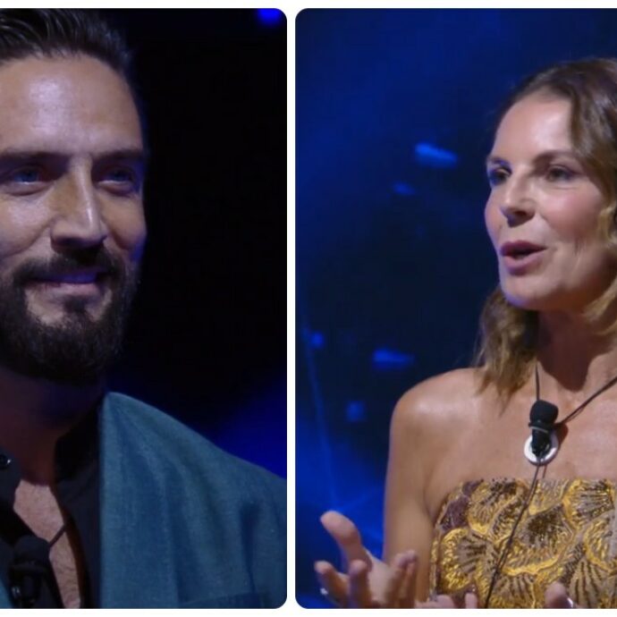“Tu sei la miglior giocatrice che c’è qui e purtroppo gli altri cadono nella tua trappola”. “Simpatico come la sabbia nel costume”: scambio di accuse tra Alex Belli e Marina La Rosa al “Grande Fratello Vip”