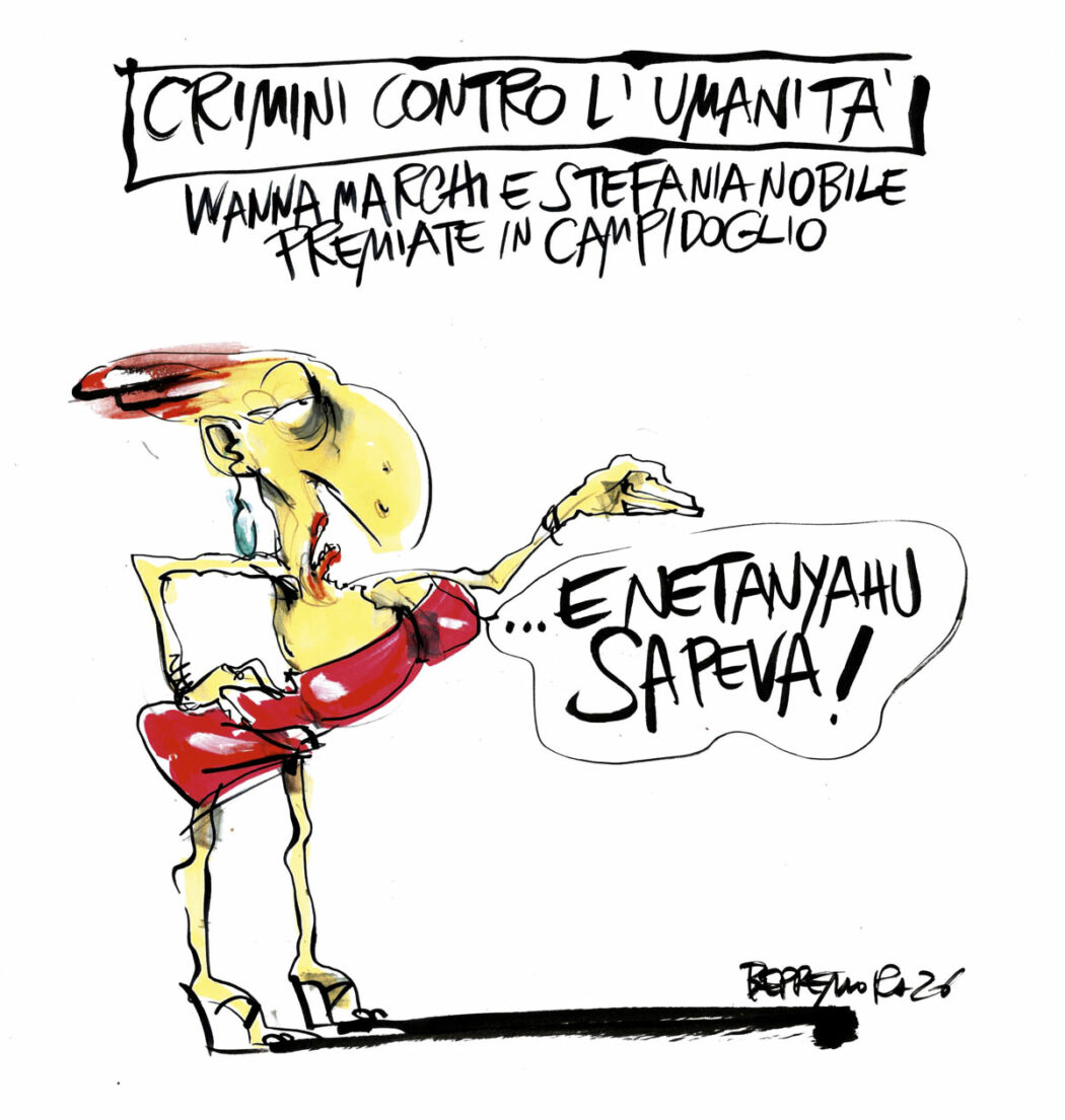 La vignetta di Beppe Mora