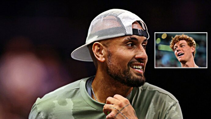Kyrgios si è convertito: “Sinner è uno dei migliori colpitori della storia, con il tempo diventerà uno dei goat”
