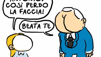 Copertina di Confronto Meloni-Tajani
