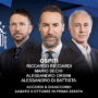 Copertina di Ricciardi, Sechi, Orsini e Di Battista ospiti di Sommi ad Accordi&Disaccordi sabato 3 ottobre. Con Travaglio e Scanzi