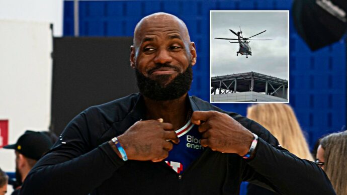 Lebron James va agli allenamenti in elicottero: 40 minuti da New York a Philadelphia. È polemica negli Usa: ecco quanto inquina