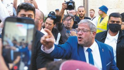 Copertina di Anche l’Alta Corte va verso l’esclusione del leader arabo