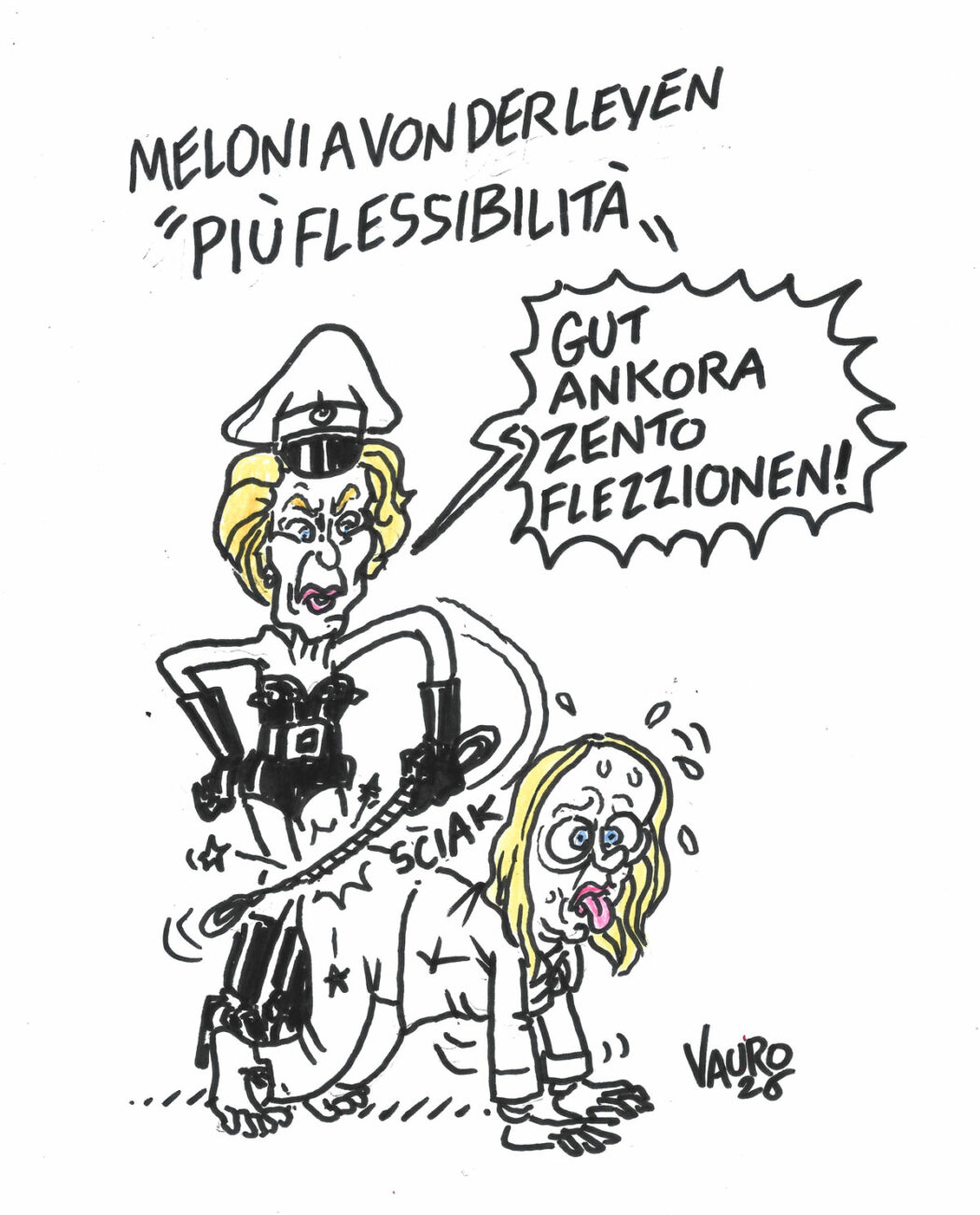 La vignetta di Vauro
