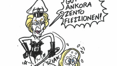 Copertina di La vignetta di Vauro