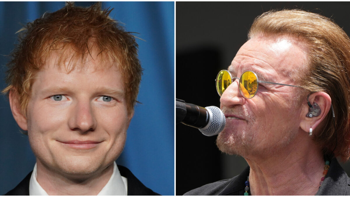 “Non mi trascinerai nella politica, vero?”: Ed Sheeran mette le mani avanti, ma Bono degli U2 svela un colpo di scena sul brano per l’Ucraina “Yours Eternally”