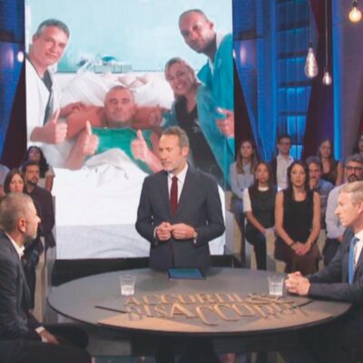 Copertina di Di Battista, il ritorno in uno studio tv a Accordi&Disaccordi: “Per me  essere qui è una conquista”