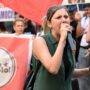 Copertina di Potere al Popolo  in piazza contro  la legge elettorale
