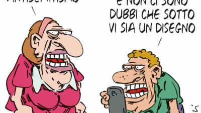Copertina di La vignetta di Franzaroli