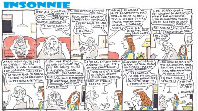 Insonnie – La strip di Stefano Disegni