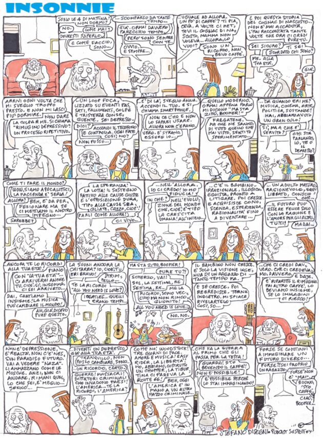 Insonnie – La strip di Stefano Disegni