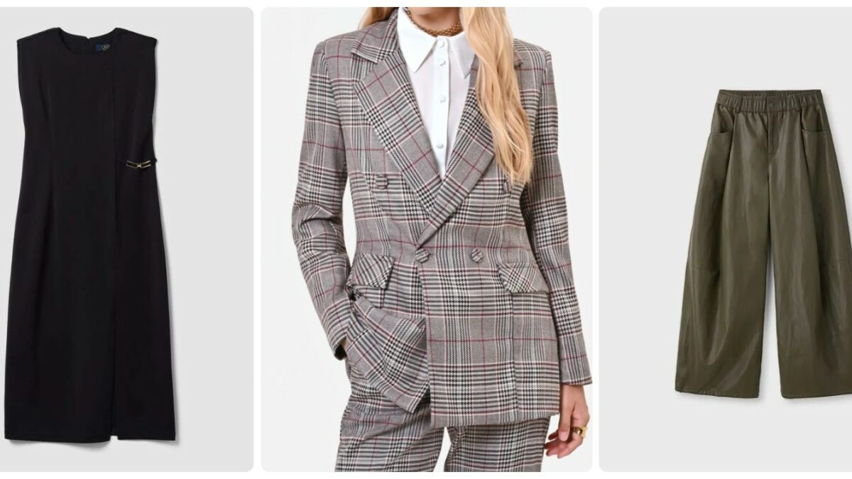 Dall’abito nero al pantalone in pelle, fino al blazer a quadri: i dieci capi da avere per l’autunno-inverno 2026/2027