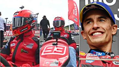 Copertina di Così Marc Márquez ha ingannato la MotoGp: alla gara di kart con gli altri piloti ha mandato in pista una sosia. “A volte bisogna essere egoisti”