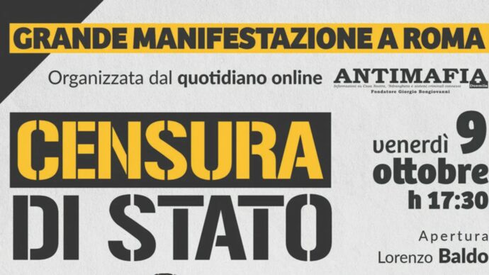 Venerdì a Roma per report e libertà di stampa