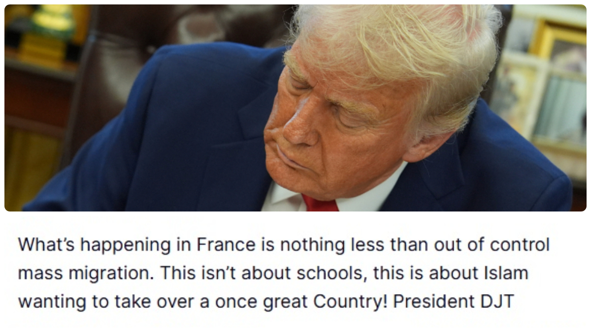 proteste in francia trump colpa dell8217immigrazione di massa l8217islam vuole prendere il controllo del paese da Ilfattoquotidiano.it proteste in francia trump colpa dell8217immigrazione di massa l8217islam vuole prendere il controllo del paese