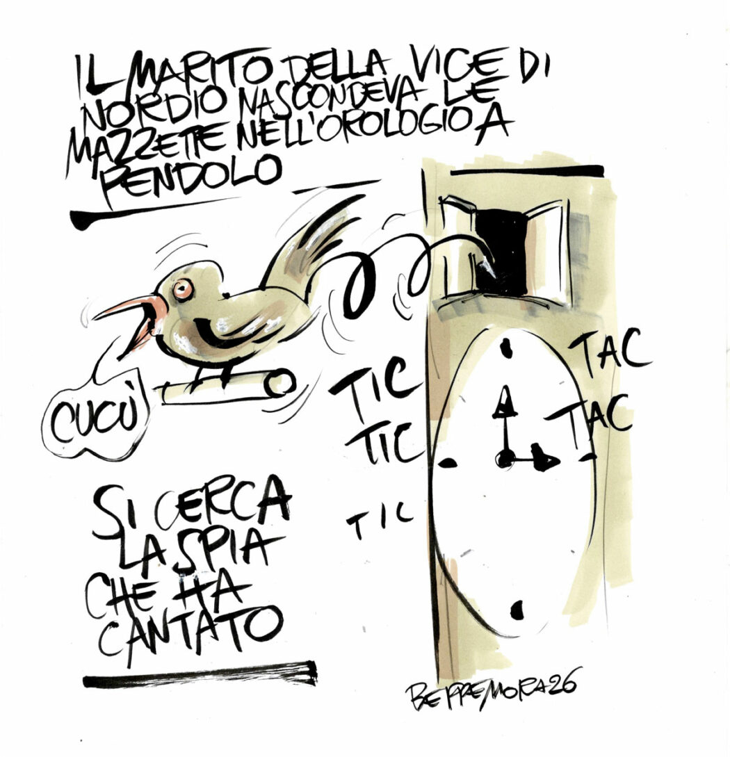 La vignetta di Beppe Mora