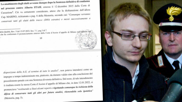 “Gli estratti di Dna smaltiti dopo la sentenza definitiva di Stasi”, la risposta del Ris alla procura di Pavia e la differenza tra reperti ed eluiti