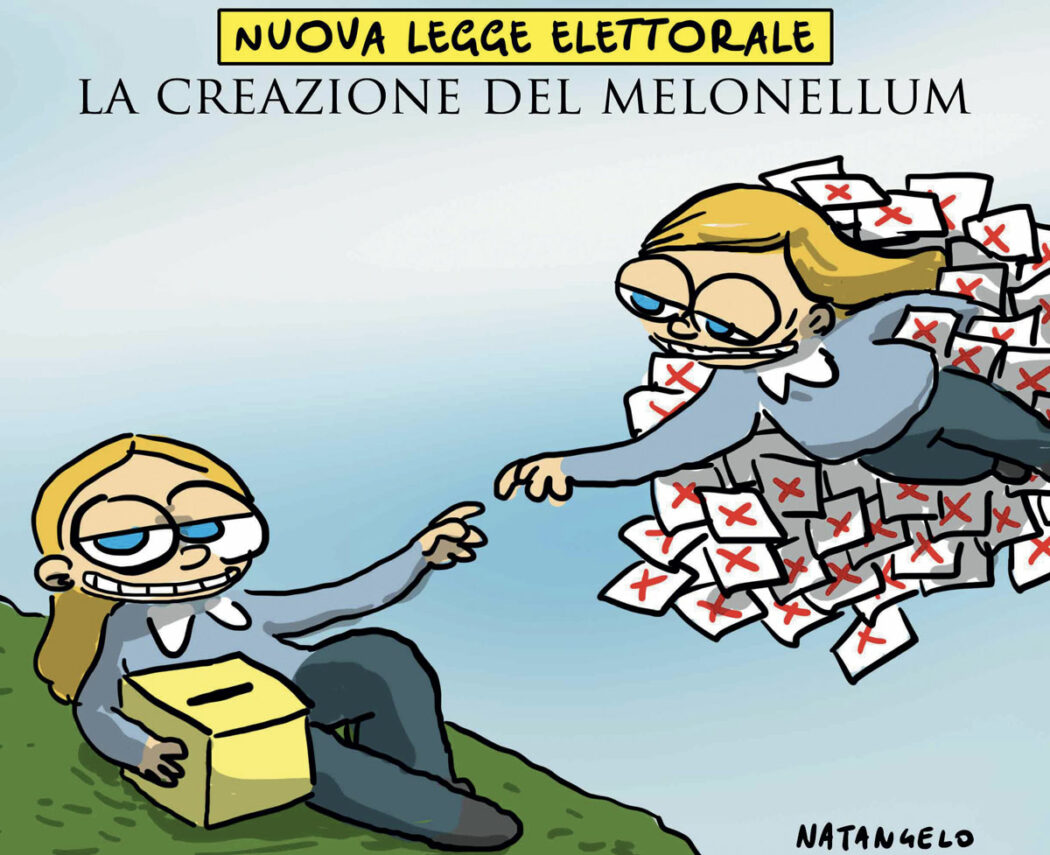 La vignetta di Natangelo