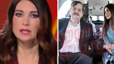 Copertina di “Un volo speciale, una capitale da sogni e un’intesa che sembra farsi sempre più profonda”: su Chi le foto di Manuela Arcuri e del principe Domenico Antonio Pallavicino