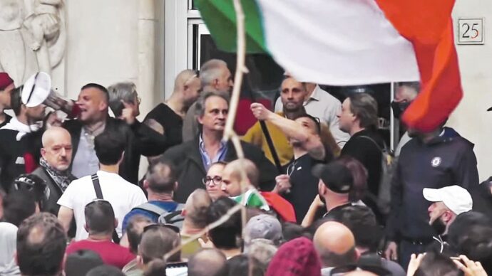 Assalto alla Cgil, confermate in appello le sette condanne: oltre otto anni a Fiore e Castellino