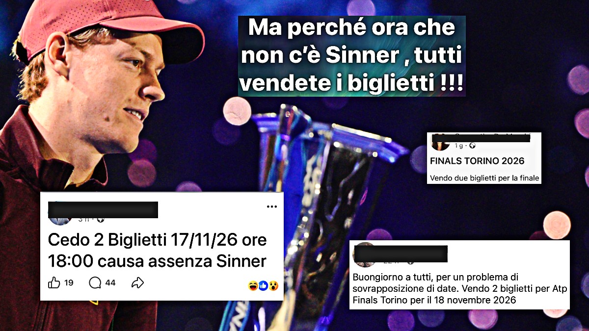 senza sinner non vado boom di biglietti rimessi in vendita per le atp finals fino a 932 euro per la finale il tennis dipende troppo da lui e alcaraz da Ilfattoquotidiano.it senza sinner non vado boom di biglietti rimessi in vendita per le atp finals fino a 932 euro per la finale il tennis dipende troppo da lui e alcaraz