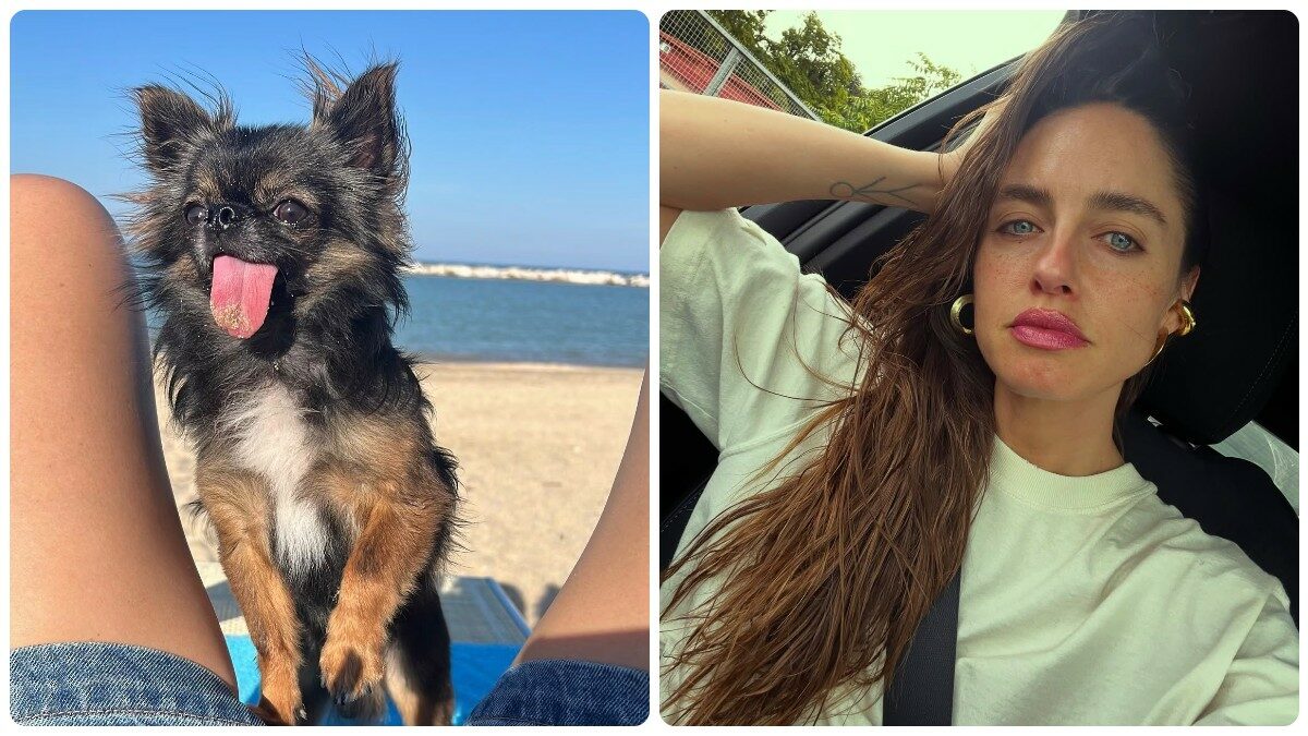 “Non ero pronta a vivere senza di te. Mi sta sanguinando il cuore. Con te muore una parte della mia anima”: Matilde Gioli in lutto per la morte del suo cane Kalel