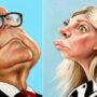 Copertina di Ambizioni e guai  di Giusi&Gaetano  a tutta Forza Italia