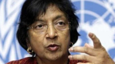 Copertina di Nobel per la pace 2026 alla giurista sudafricana Navi Pillay: ha accusato formalmente Israele di commettere un genocidio a Gaza