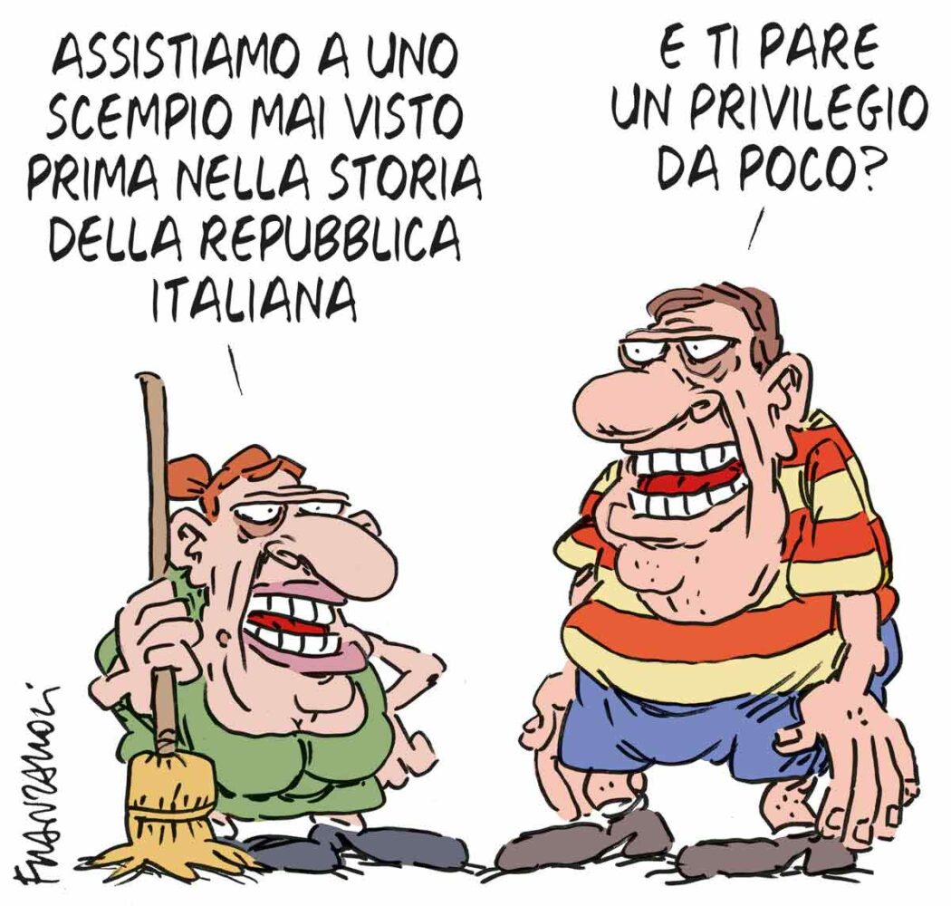 La vignetta di Franzaroli
