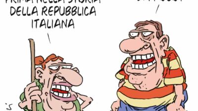 Copertina di La vignetta di Franzaroli