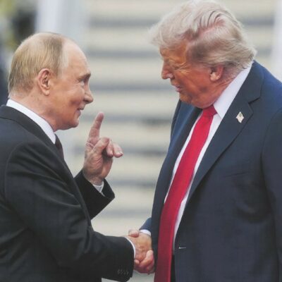 Copertina di Trump ora tenta il bluff diesel:  “Via le sanzioni a quello russo”