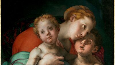 Copertina di Pontormo, il maestro di fine Rinascimento tra dame, Cupidi  e Vergini fluttuanti
