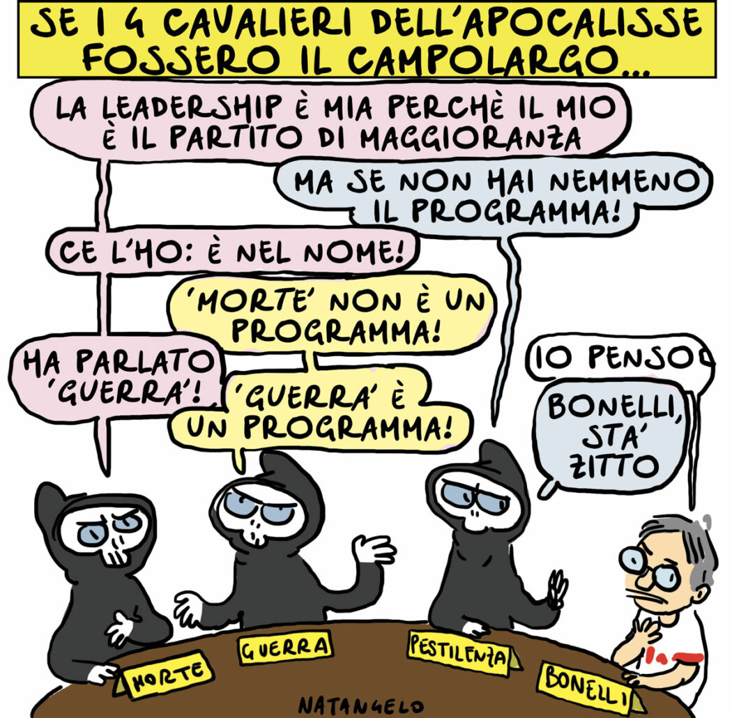La vignetta di Natangelo