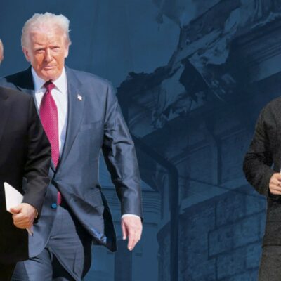 Copertina di Trump ora scarica Zelensky: “Nuovo presidente a Kiev”