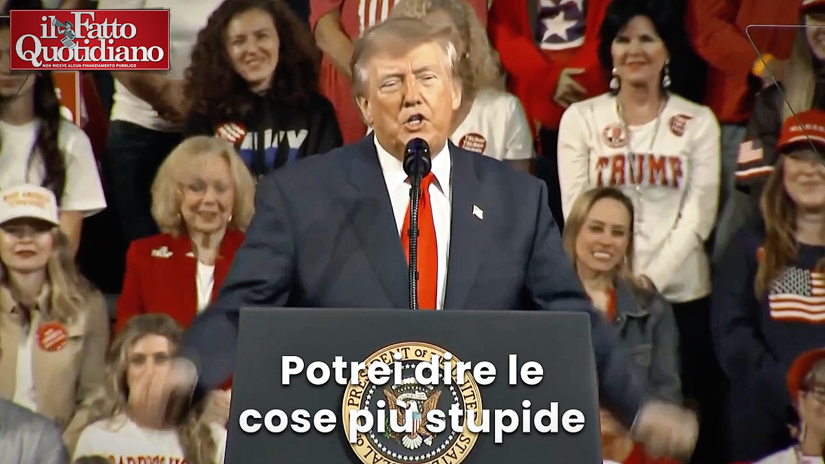 trump incredibile ma vero potrei dirvi le cose pi249 stupide e voi applaudireste8230 e scatta l8217applauso da Ilfattoquotidiano.it trump incredibile ma vero potrei dirvi le cose pi249 stupide e voi applaudireste8230 e scatta l8217applauso